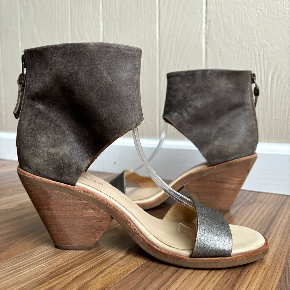 Koolaburra by Ugg Leather Peonie Ankle Cuff Sandal Boho - Picture 5 of 12